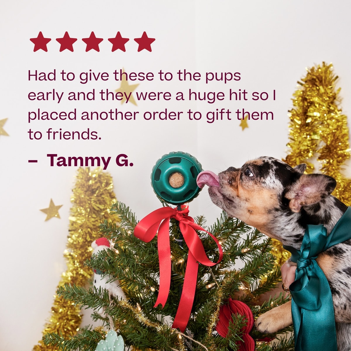 Woof Pupsicle Jingle Pops Refills Peanut Butter Grain-Free Lickable Dog Treats