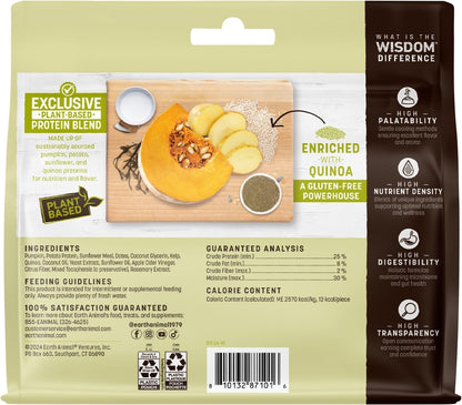 Earth Animal Wisdom Air-Dried From the Seed Recipe Premium Natural Plant-Based Jerky Strips Dog Treats