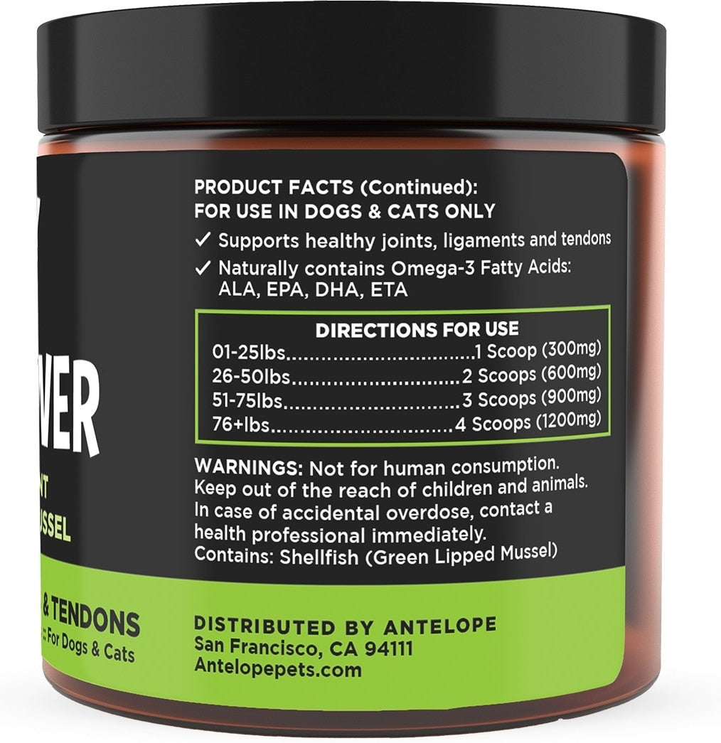Super Snouts Joint Power Powder Joint Supplement for Dogs & Cats