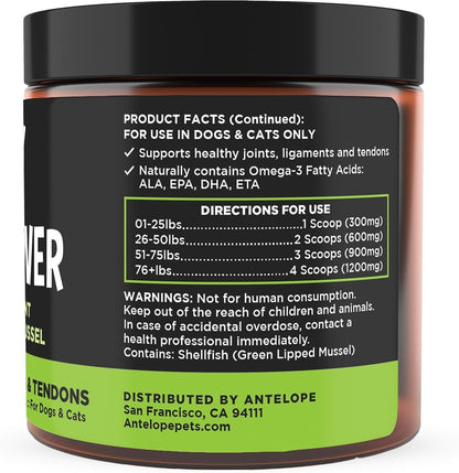 Super Snouts Joint Power Powder Joint Supplement for Dogs & Cats