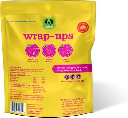 Stashios Wrap-Ups Cheese Pill Wrapper Dog & Cat Treat