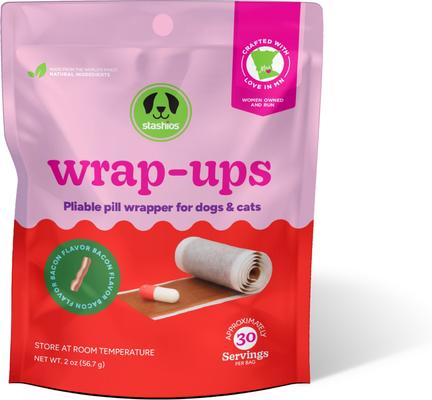 Stashios Wrap-Ups Bacon Pill Wrapper Dog & Cat Treat