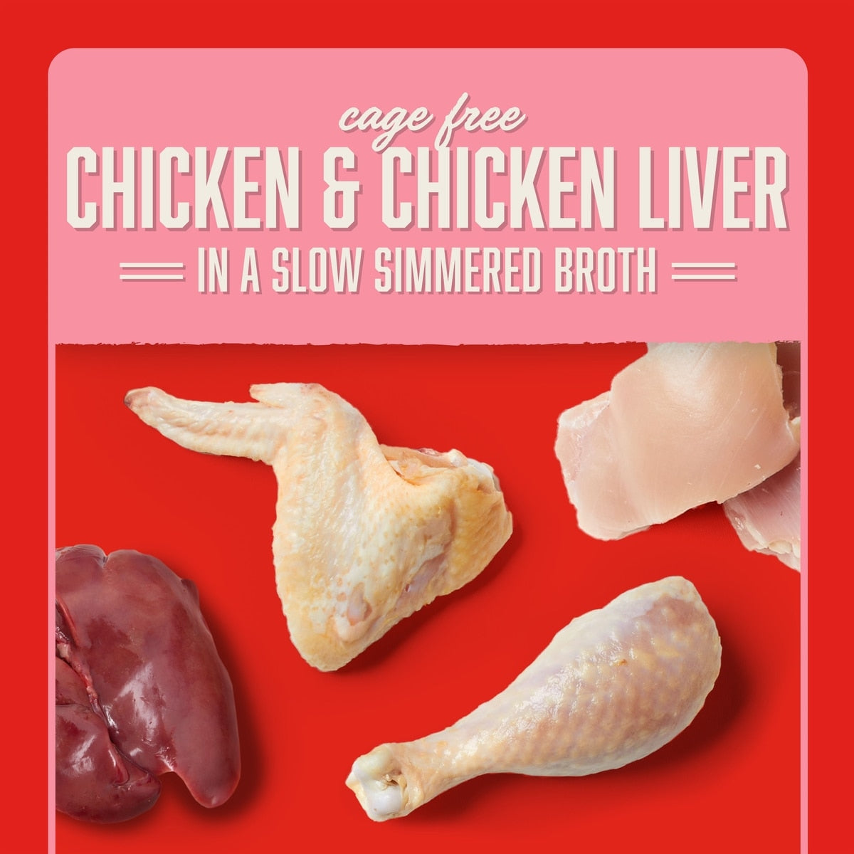 Stella & Chewy's Stella’s Shredrs Cage Free Chicken & Chicken Liver Recipe in Broth