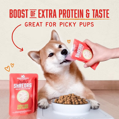 Stella & Chewy's Stella’s Shredrs Grass Fed & Cage Free Beef & Chicken Recipe in Broth