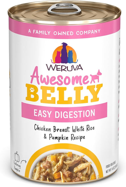 Weruva Awesome Belly Recipe Adult Gluten-Free Shredded Canned Wet Dog Food