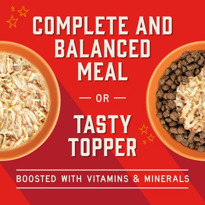 Stella & Chewy's Stella’s Shredrs Grass Fed & Cage Free Beef & Chicken Recipe in Broth