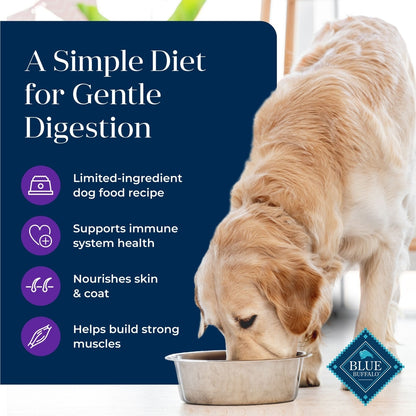 Blue Buffalo Basics Skin & Stomach Care Adult Grain-Free Turkey & Potato Recipe Dry Dog Food