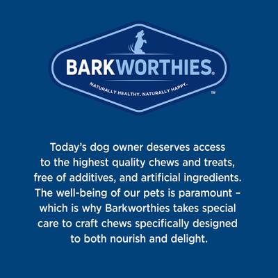 Barkworthies Peanut Butter Cheek Roll Treat