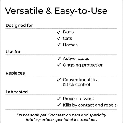 Wondercide Natural Flea & Tick Spray for Pets + Home, Cedarwood