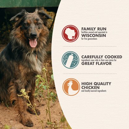 Fromm Bonnihill Farms ChickiBowls Chicken Recipe Gently Cooked Frozen Dog Food