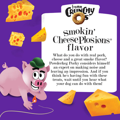 Crunchy Os Smokin' CheesePlosions Flavor Dog Treats