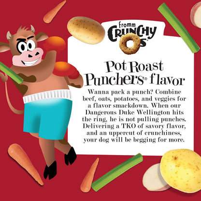Crunchy Os Pot Roast Punchers Flavor Dog Treats
