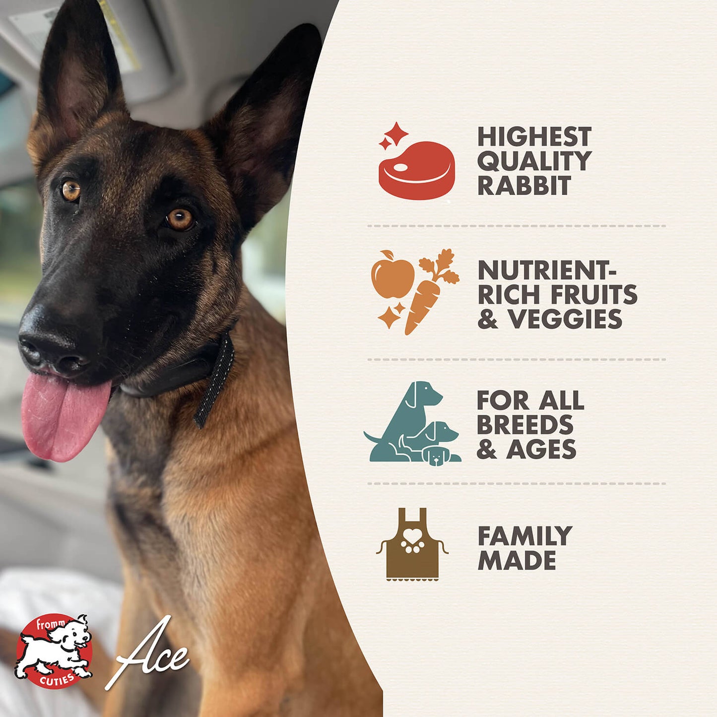 Fromm Four-Star Grain Free Hasen Duckenpfeffer Dry Dog Food